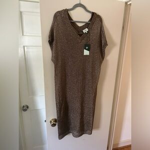 NWT Tuckernuck Sweater dress sz L